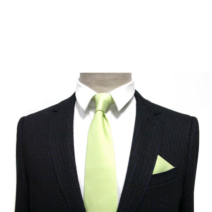 AusCufflinks - Wholesale Pocket square – Men’s - Light Green Pocket Square2