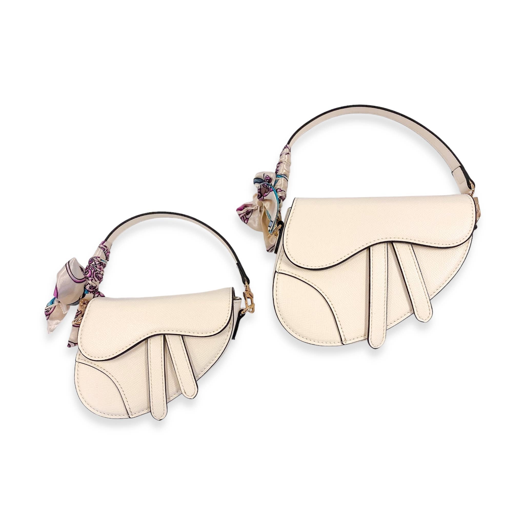 Doe a Dear - Wholesale Purse/Bag Accessory - Kids - B1309 & B1342 Saddle Purse w/ Scarf (6 Colors)3