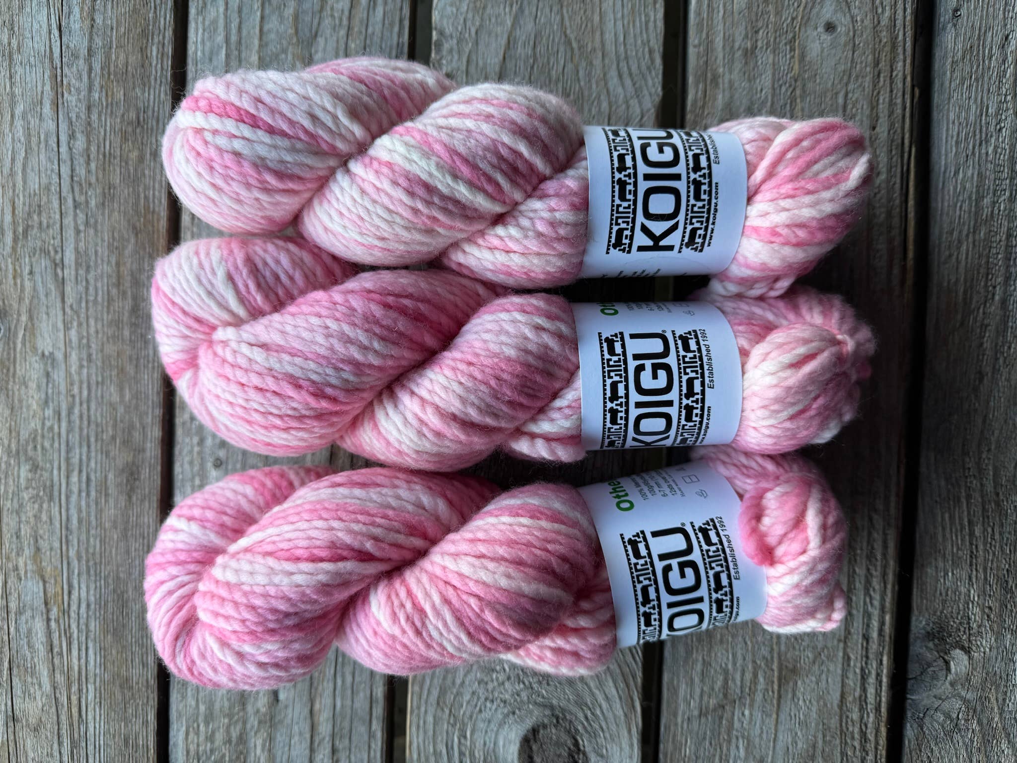 Koigu Wool Designs - Wholesale Garen - Koigu Othello (chunky merino) groep B13