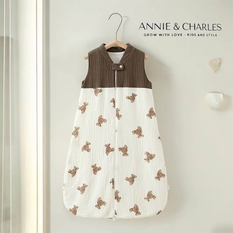 Annie & Charles - Wholesale Sleepsack - Baby - Annie & Charles® 100% organic muslin sleeping bag5