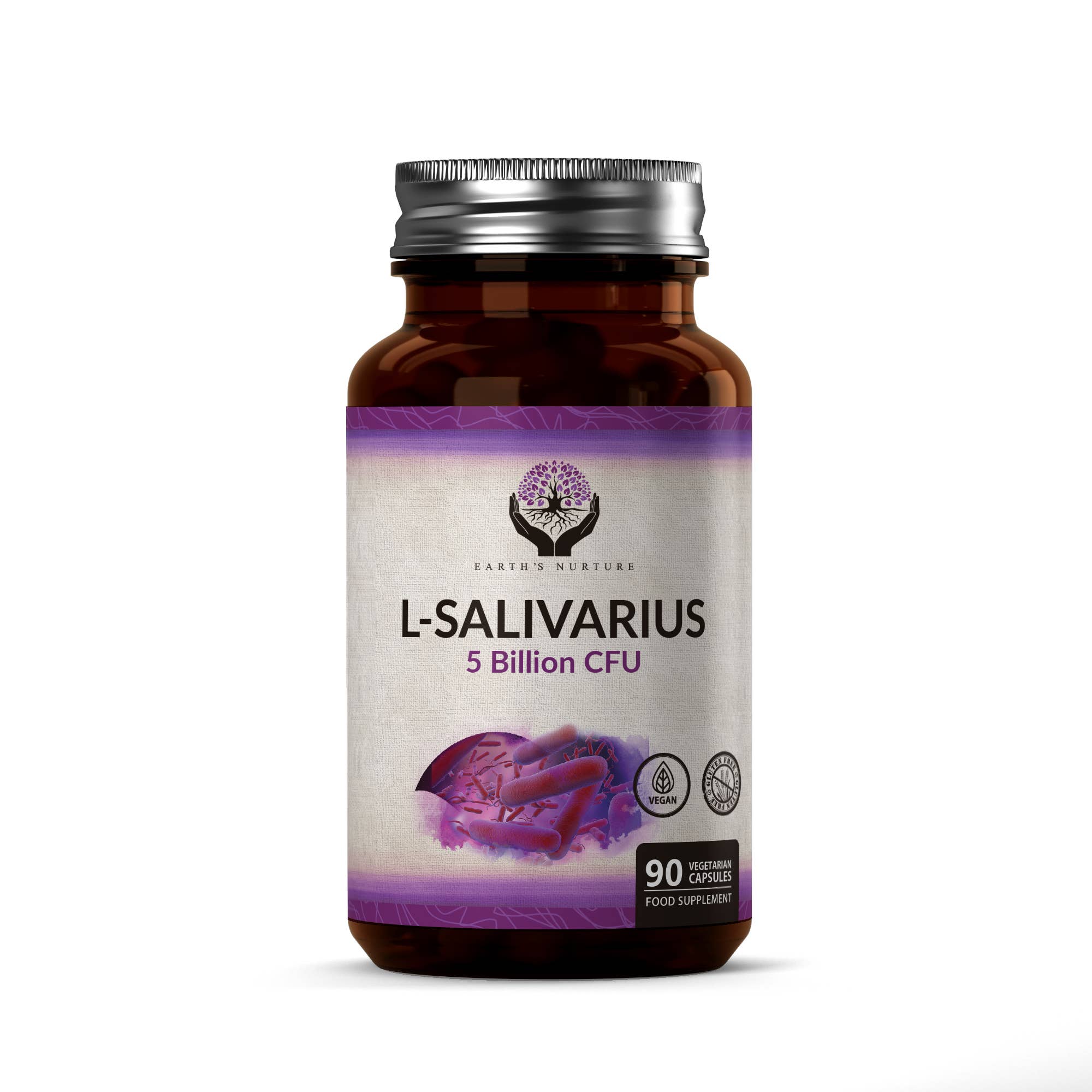Focus Supplements - Vente Supplément oral/vitamine - Lactobacillus Salivarius (5 milliards d'UFC) 90 gélules5