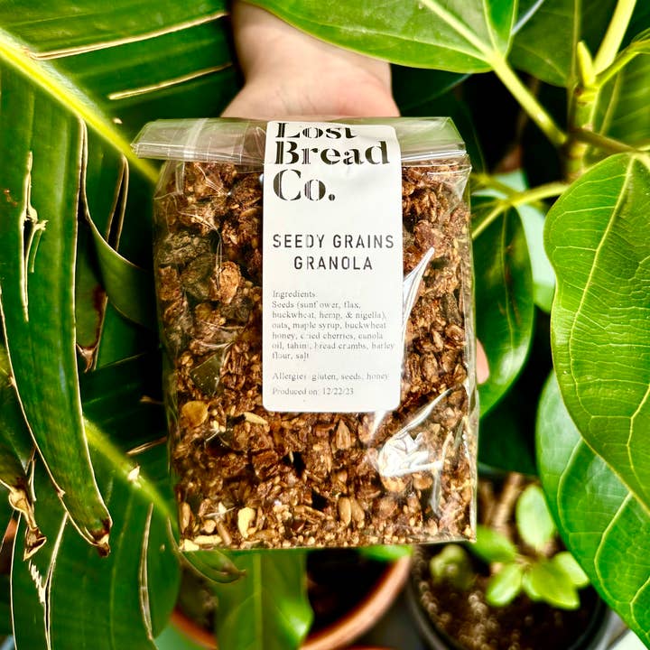 Lost Bread Co - Wholesale Granola - Toasted Seedy Grains Granola (12oz)1