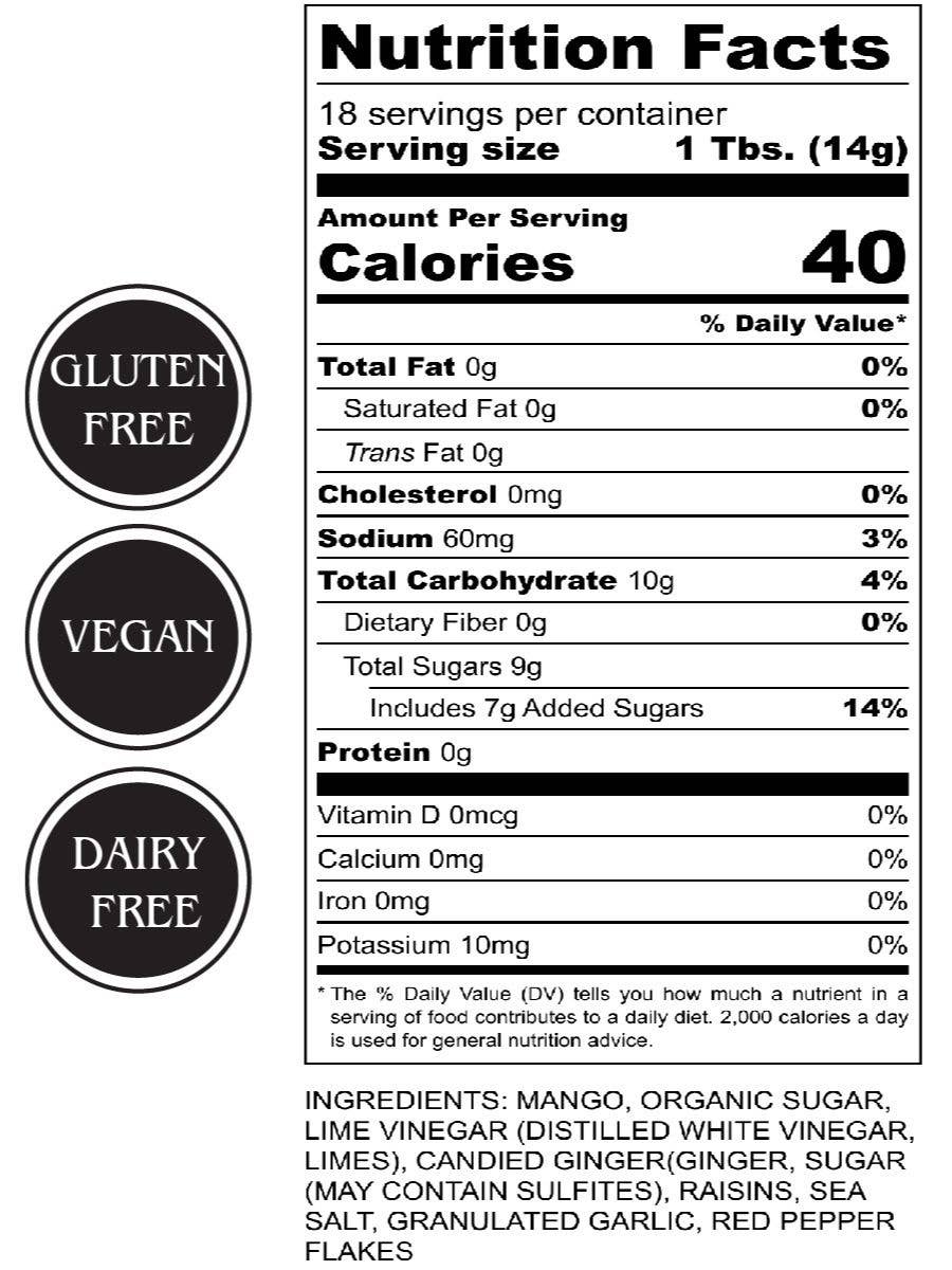 Tait Farm Foods - Wholesale Chutney - Mango Chutney1