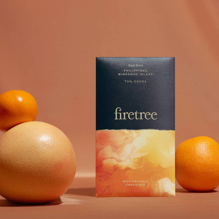 Firetree Chocolate – wholesale Chokladkaka – Phillipines Mindanao (73 %) 25 g chokladkaka2