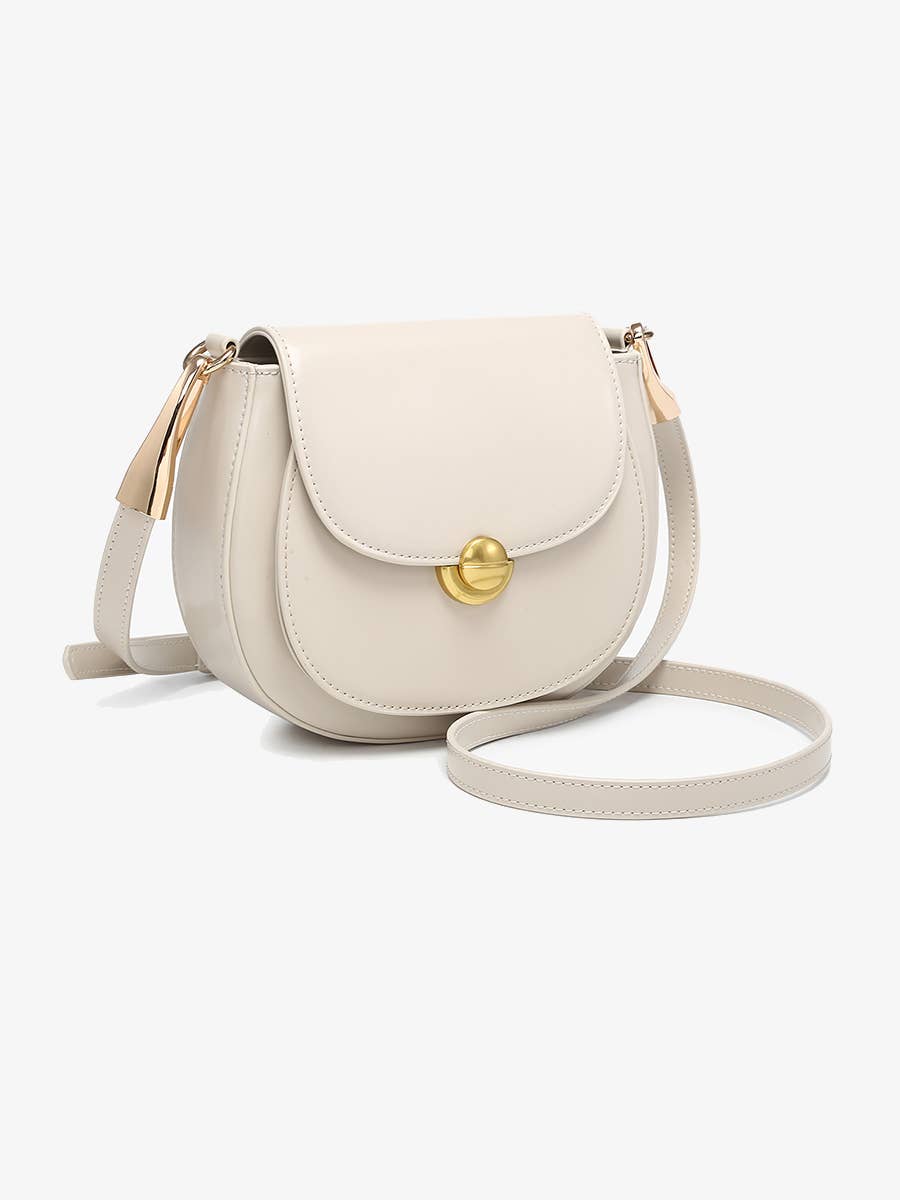 Jen & Co. - Vente Sac à bandoulière – femme - Sac bandoulière à rabat Bergen JN2778 avec fermeture à verrou tournant4