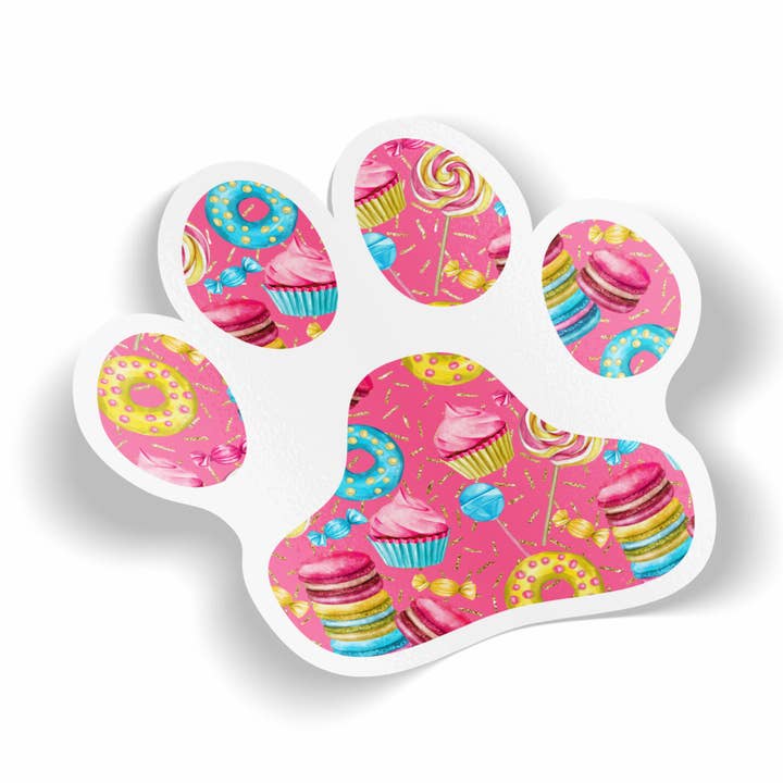 Adesivo con stampa zampe. per la vendita all'ingrosso da parte di JE Creates