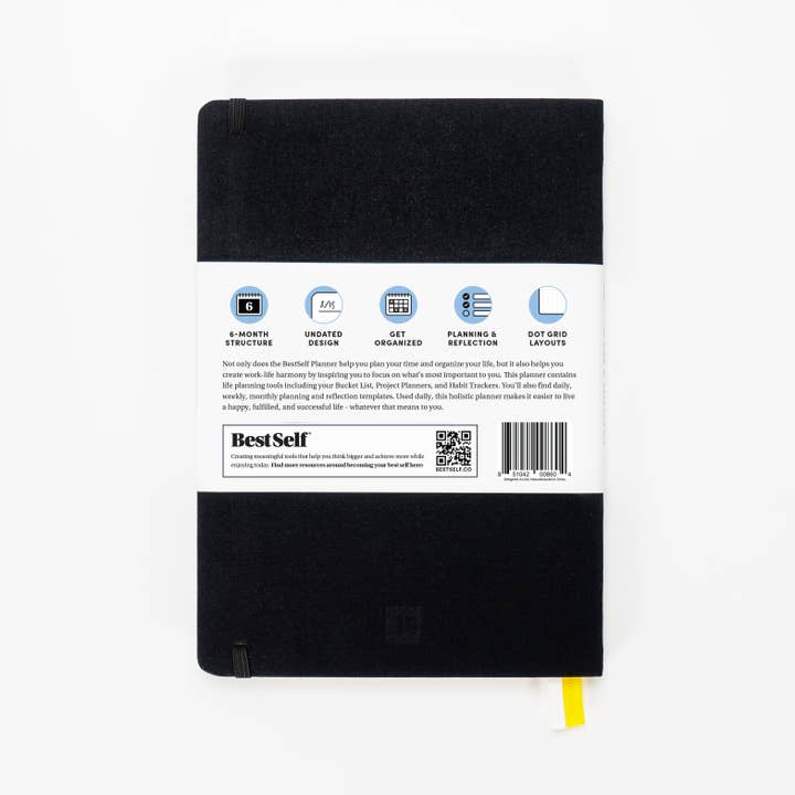 BestSelf Co. - Wholesale Planner - BestSelf Planner – 6-Month Productivity and Project Planner6
