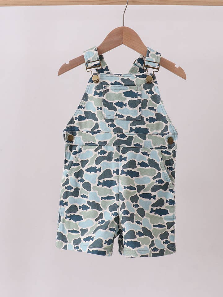 Macacão de ganga camuflado por atacado de Aspen Rain Boutique