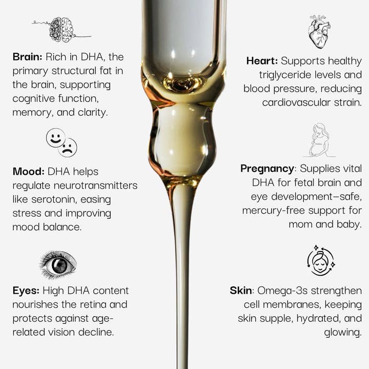 Schizandu Organics - Wholesale Oral Supplement/Vitamin - 100% Pure Omega-3 DHA Vegan Algae Oil, Unflavored7