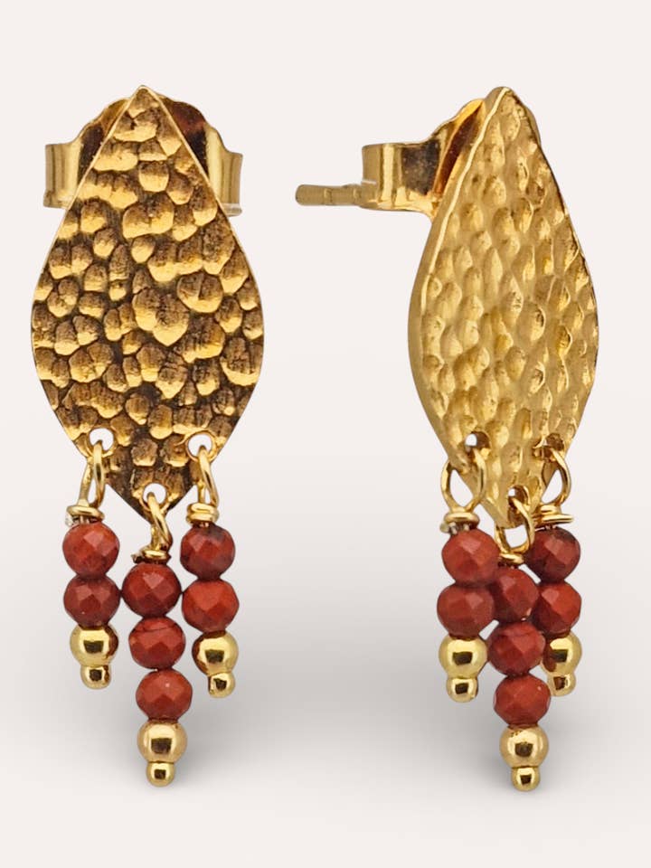 NASHIK AGAT ØRERINGE for engroshandel hos Elbabohé