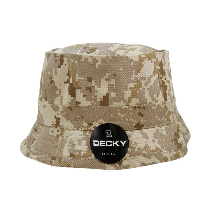 The Park Wholesale - Wholesale Bucket Hat - Unisex - Decky 450 - Blank Fisherman's Bucket Hat - 450