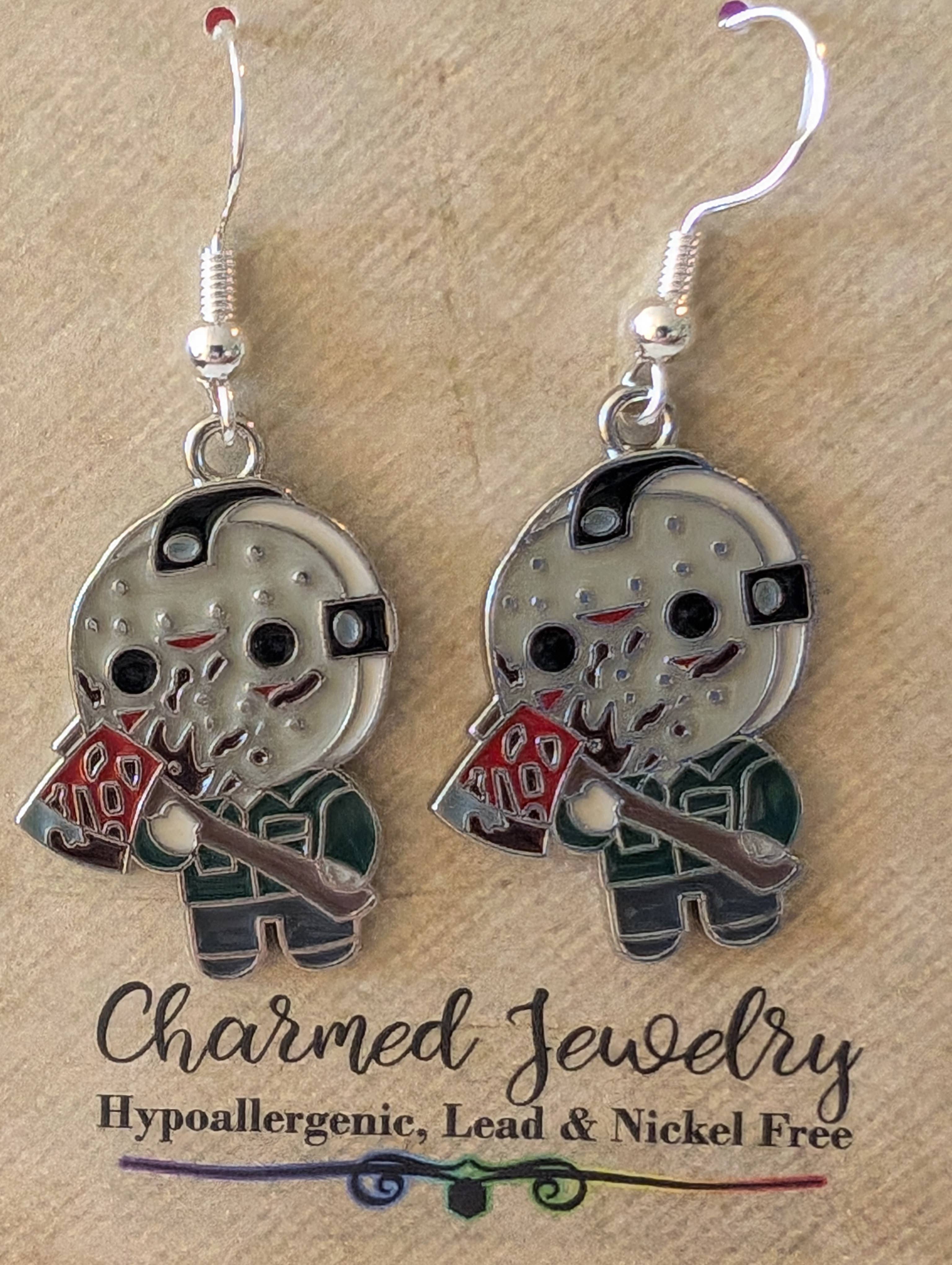 Con-Quest Crafts – wholesale Smycken – Smycken med skräckfilmskaraktärer: örhängen, halsband och dragkedjehängare16