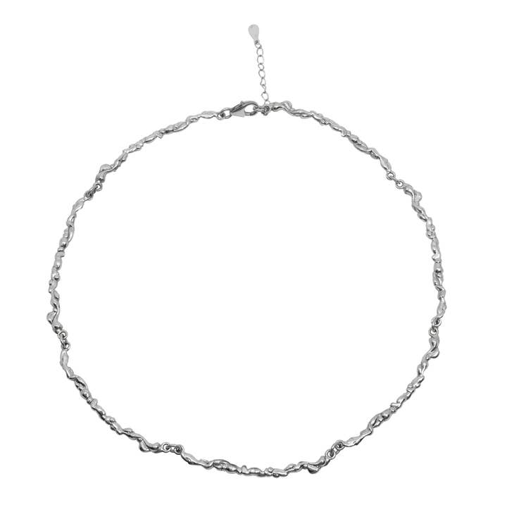 Ascaris Choker - Sterling Silber für den Großhandel von Yizon Jewellery