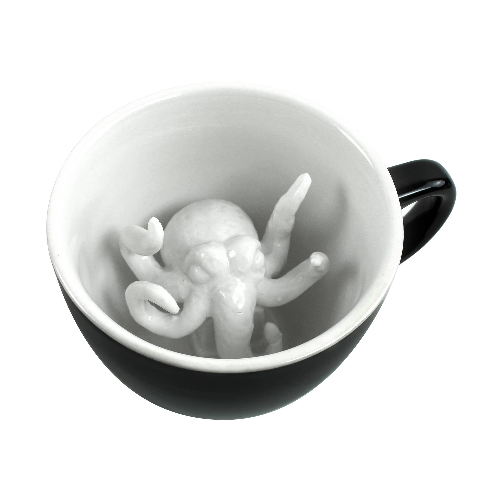 Sort Cthulhu | Kraken Keramisk Uhyggelig Overraskelseskrus (11 oz. Sort) for engroshandel på Faire1