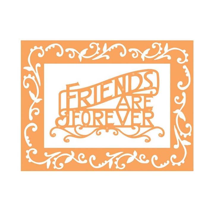 Tonic Studios - Friends Are Forever Frame Die Set - 4438E for wholesale by Tonic Studios