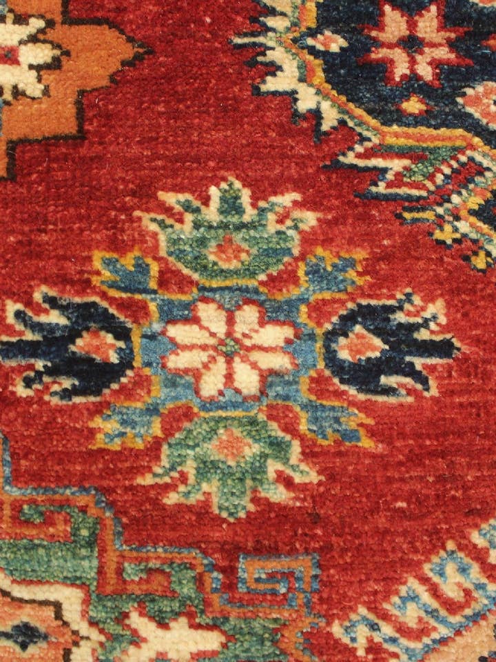 Super Kazak Zee Red/Ivory Rug, 8'10" x 12'0" for wholesale by Noori Rug