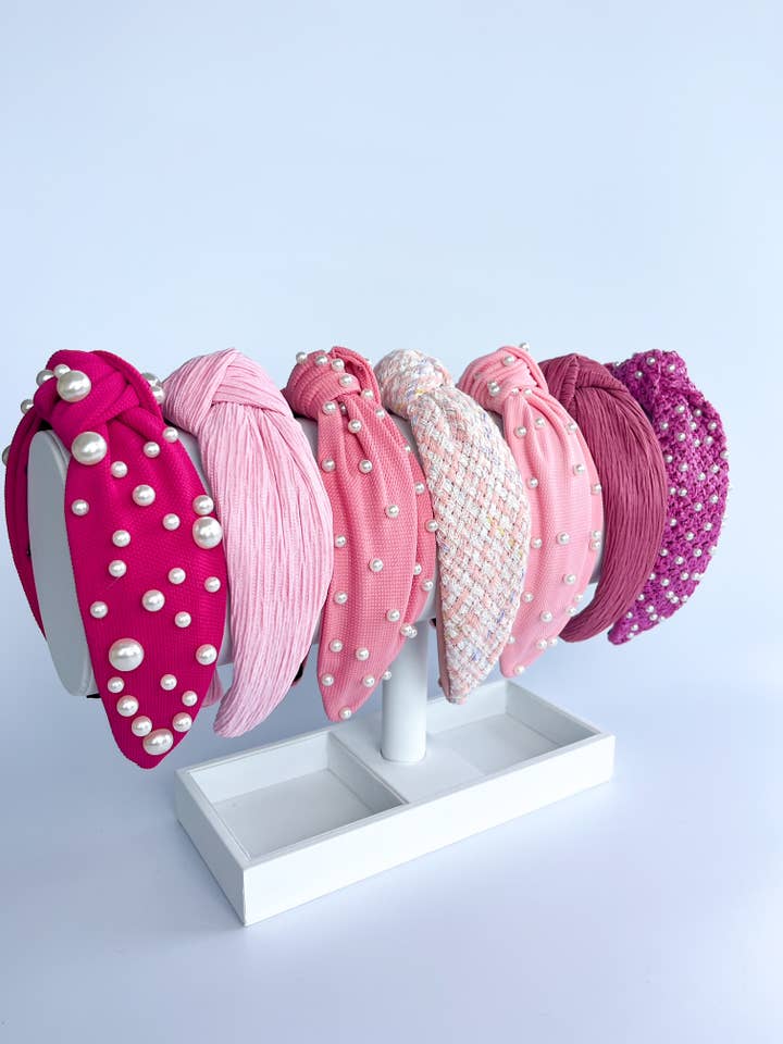 Pink Headbands - Spring and Summer Headbands Vacation Style for wholesale by Brittyland