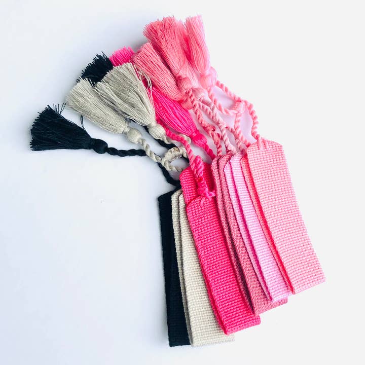 EcoFreax - Wholesale Woven/Braided Bracelet - Cotton knitted woven bracelets with tassel adjustable plain8