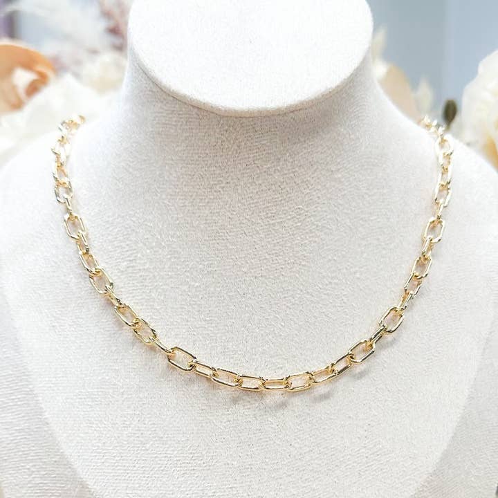 Cadena de Eslabones Ovalados para Barra de Charms para venta al por mayor de Parker J Jewelry & Charm Bar