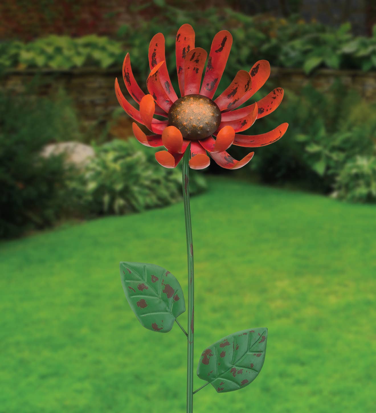 Regal Art & Gift - Wholesale Garden/Lawn Stake - 36" Rustic Flower Stake - Mum2