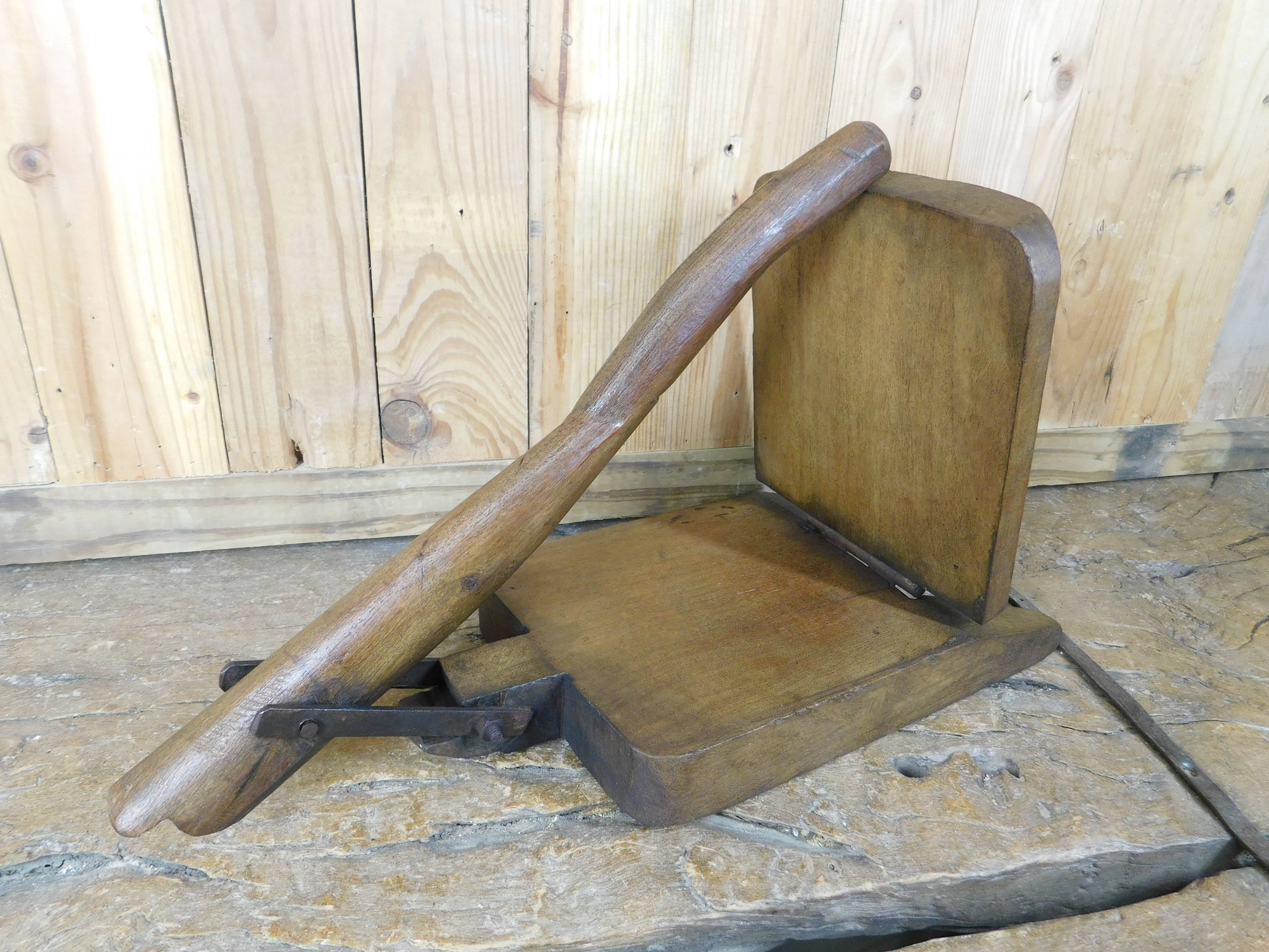My Amigos Imports - Wholesale Kitchen Tool/Gadget - Antique Mesquite Tortilla Press-#35-ER-Original-Wood-Vintage5