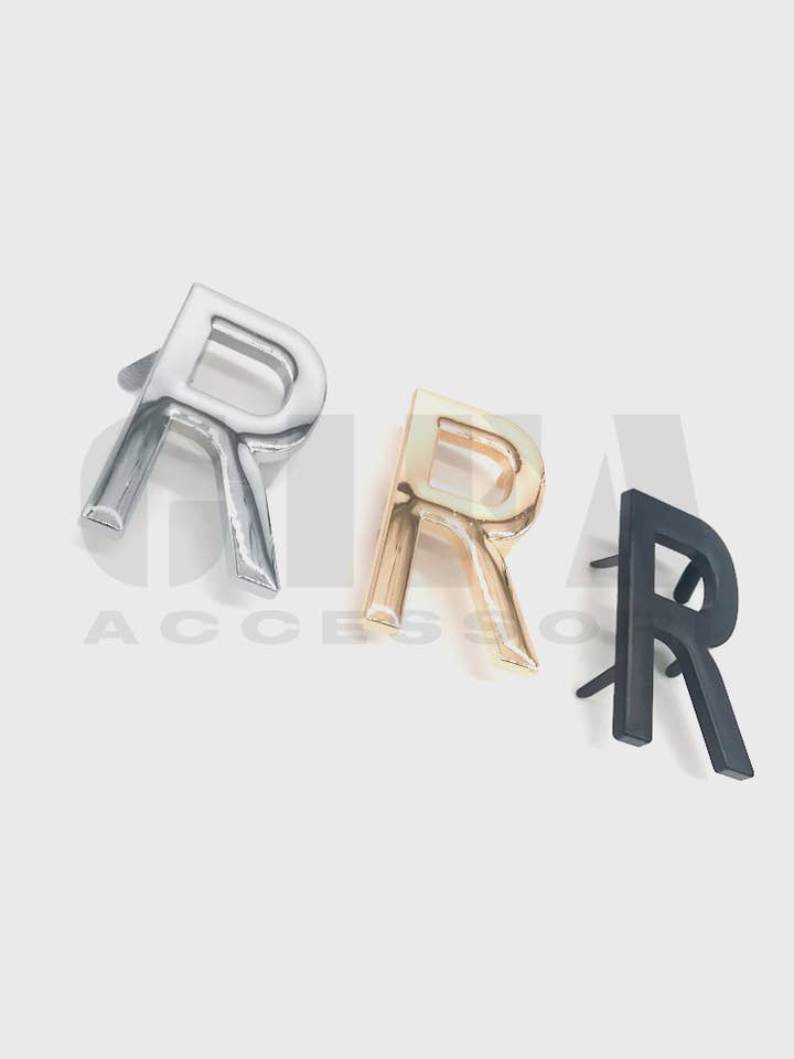 Aplicación con aletas letra R para venta al por mayor de Gifa Accessori