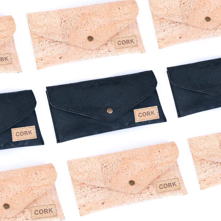 Meninas Bonitas Cork - Wholesale Wallet - Women's - Long Cork Wallet – Elegant & Eco-Friendly BAGP-303(5units)10