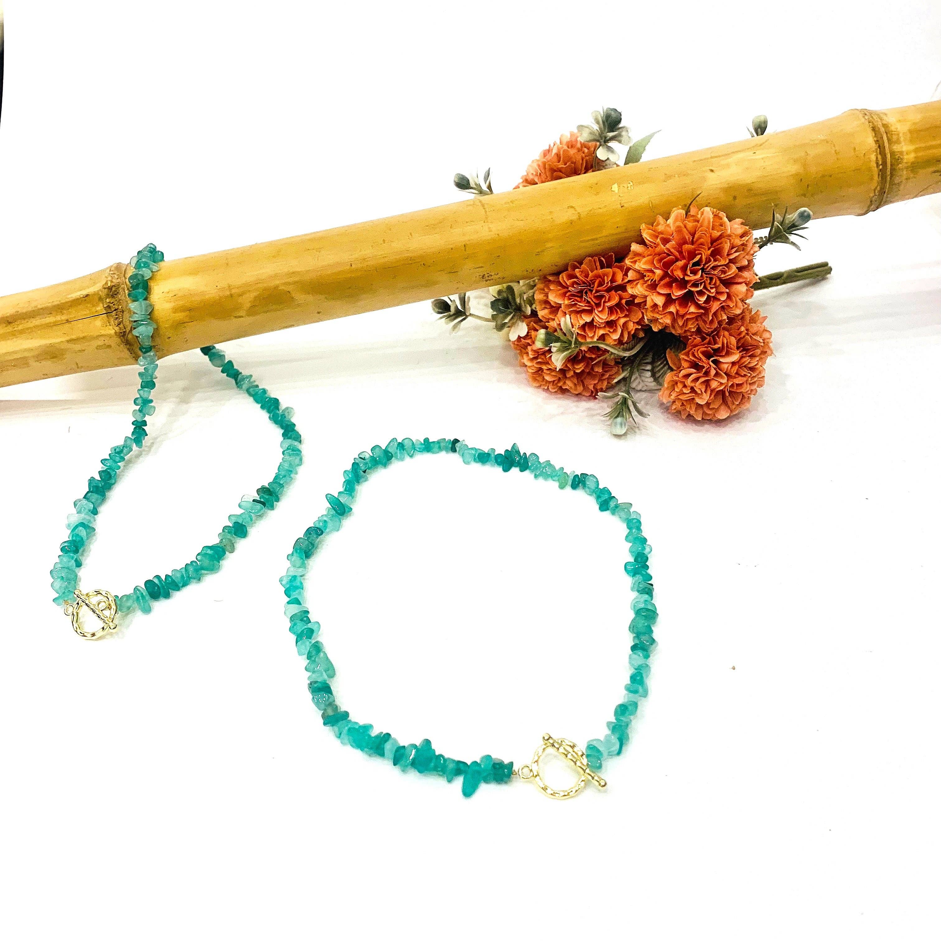 Atisha Spiritual Shop - Wholesale Beaded/Pearl Necklace - CHIPS LAPIS LAZULI ~ NECKLACE ~ NATURAL QUARTZ5