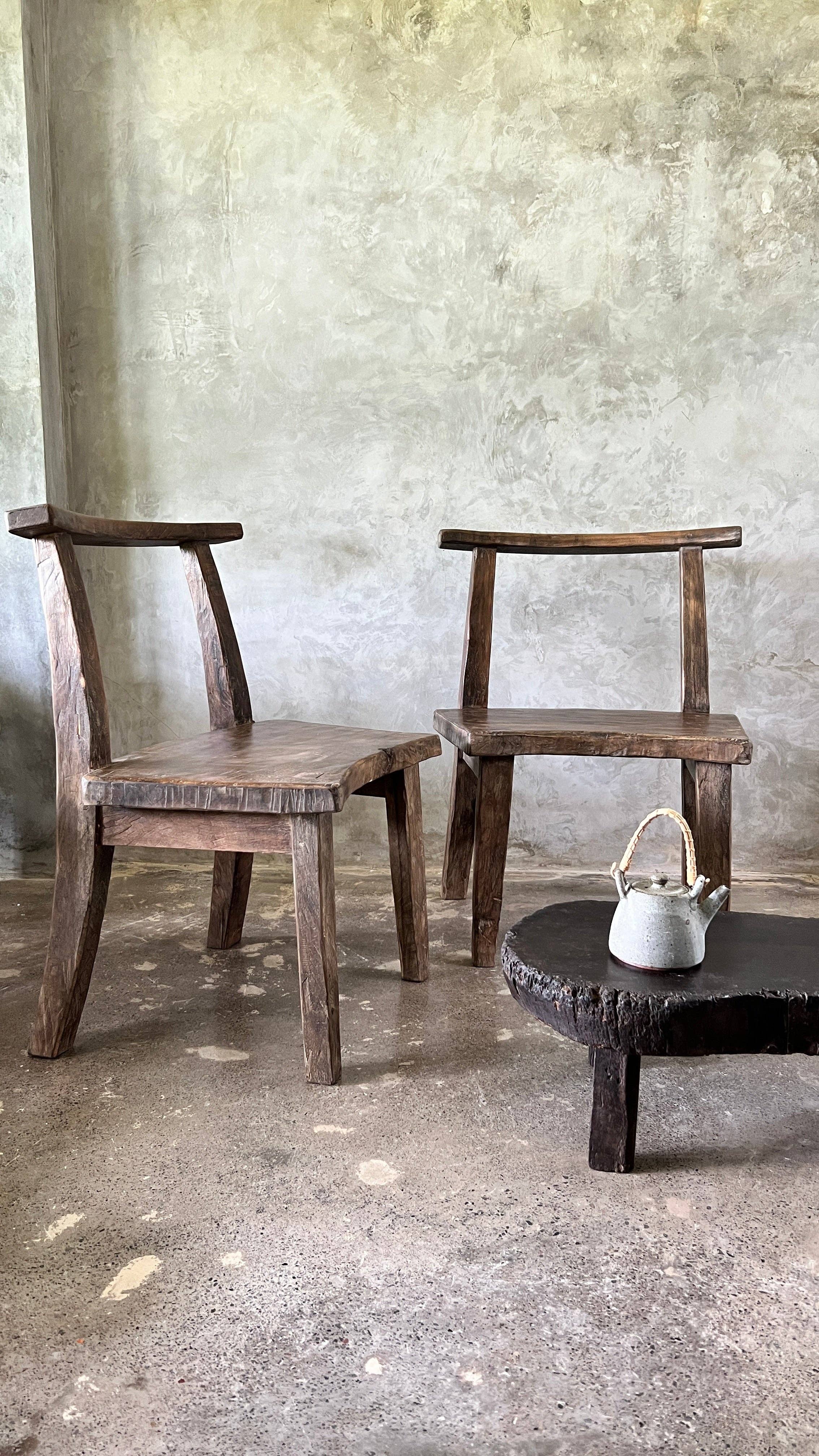 Office Objets – wholesale Chair – Large chair or armchair in antique teak H84 L6055