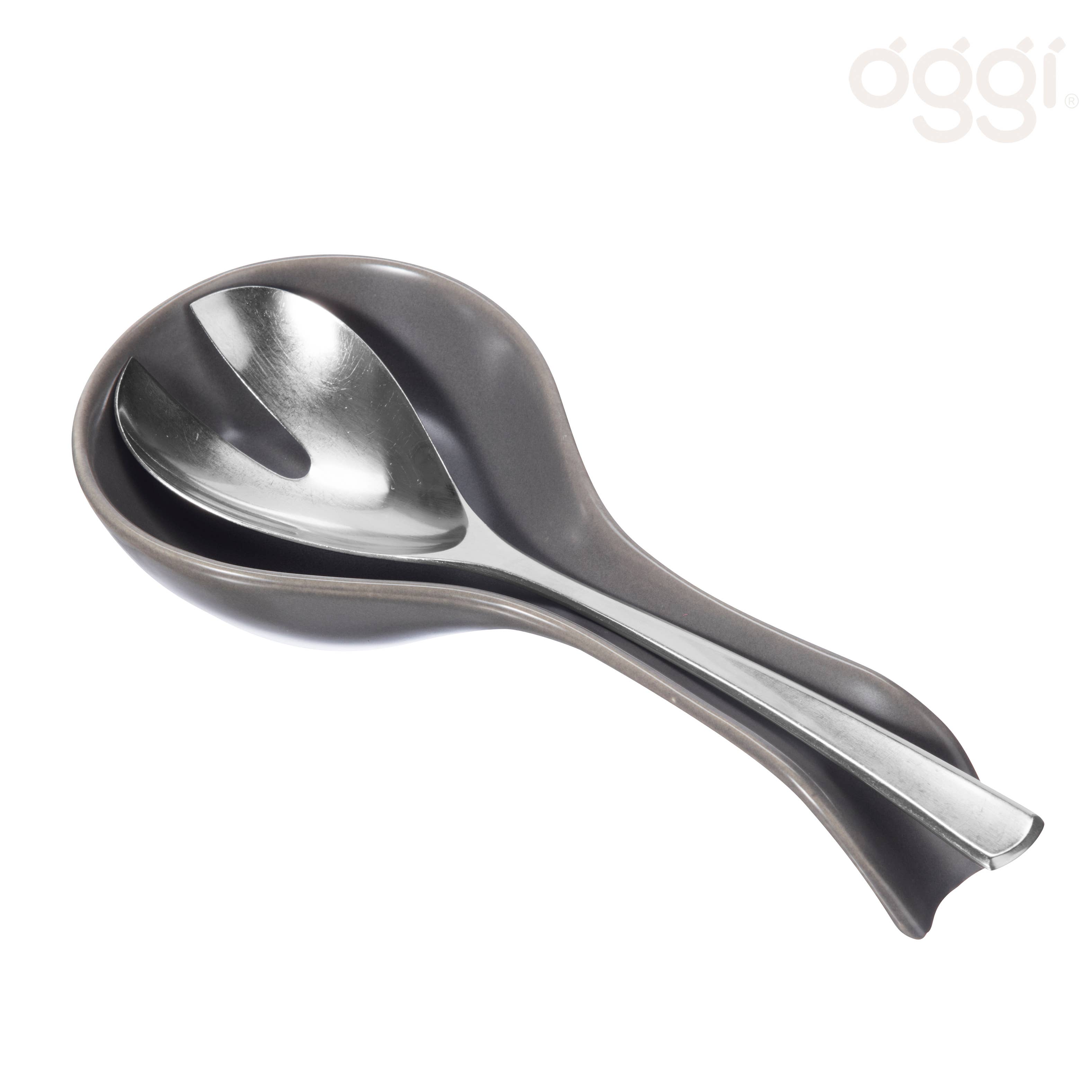 Oggi - Wholesale Spoon Rest - Spoon Rest Ceramic (8.5" x 4.5")1
