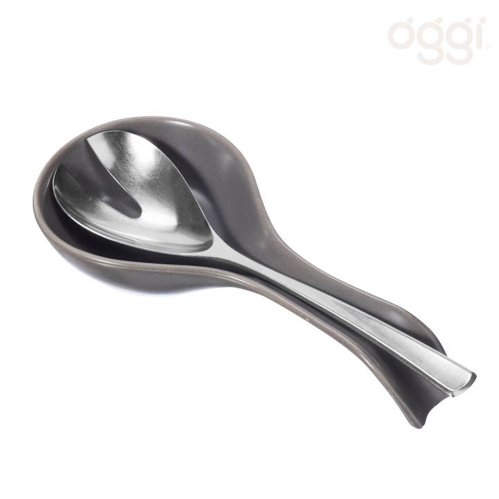 Oggi - Wholesale Spoon Rest - Spoon Rest Ceramic (8.5" x 4.5")1