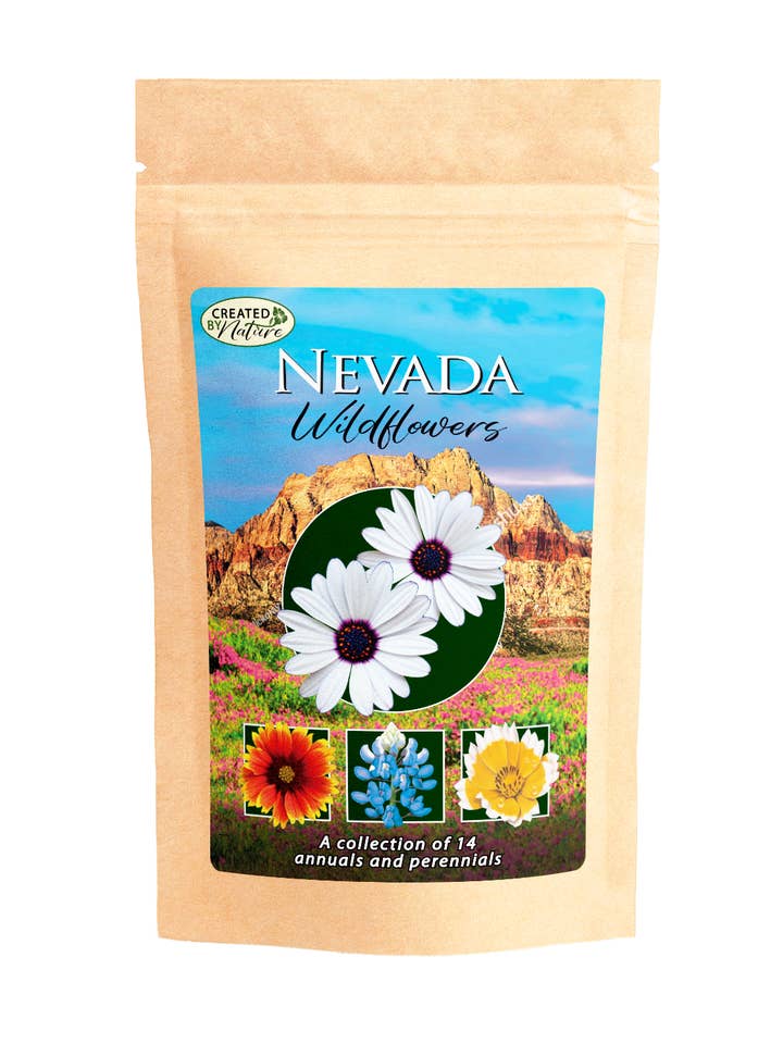 Nevada Wildflower Seed Mix for wholesale by Created By Nature
