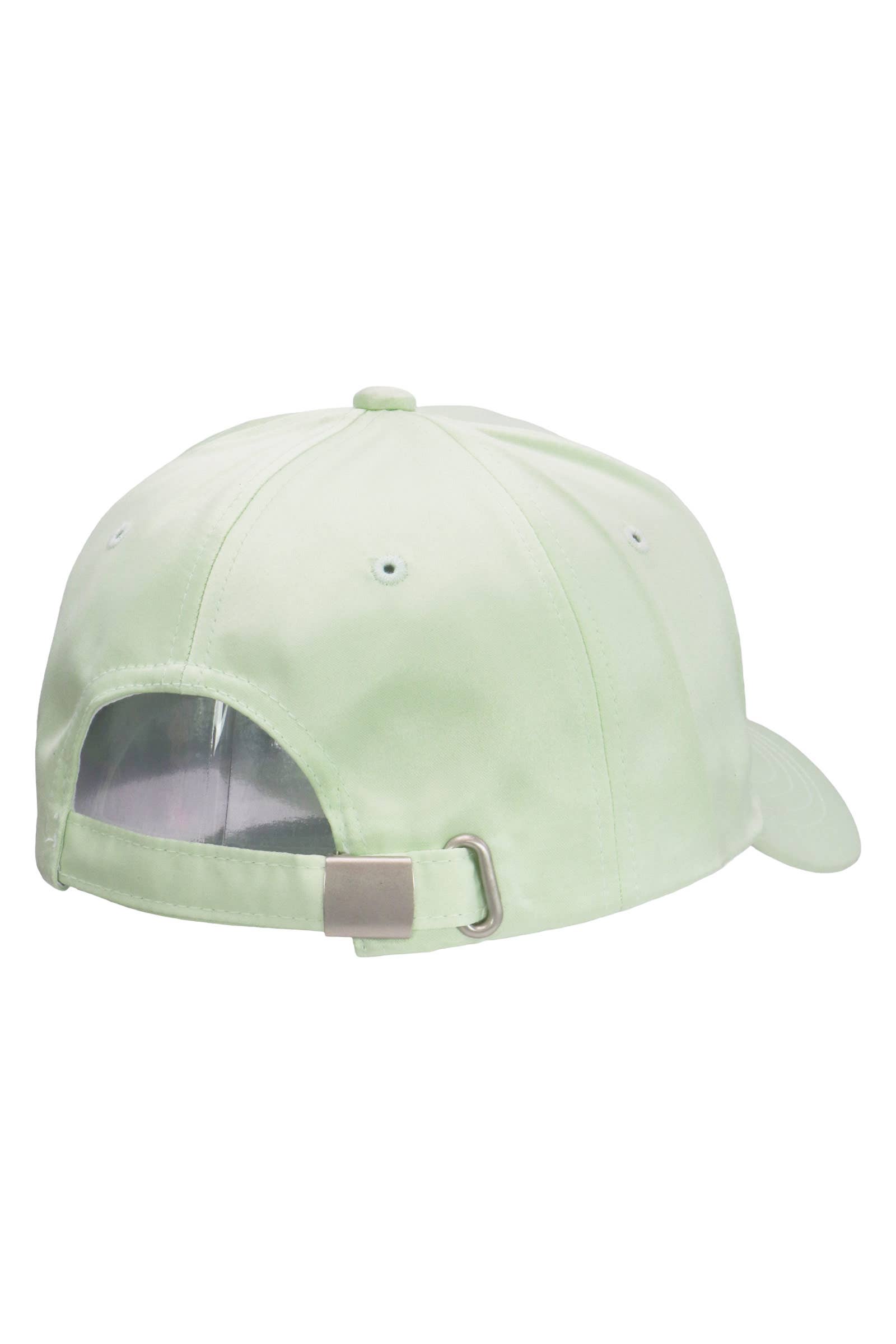 Cap Zone - Wholesale Baseball Cap - Unisex - Faux Silk Satin Strap Back Baseball Cap23