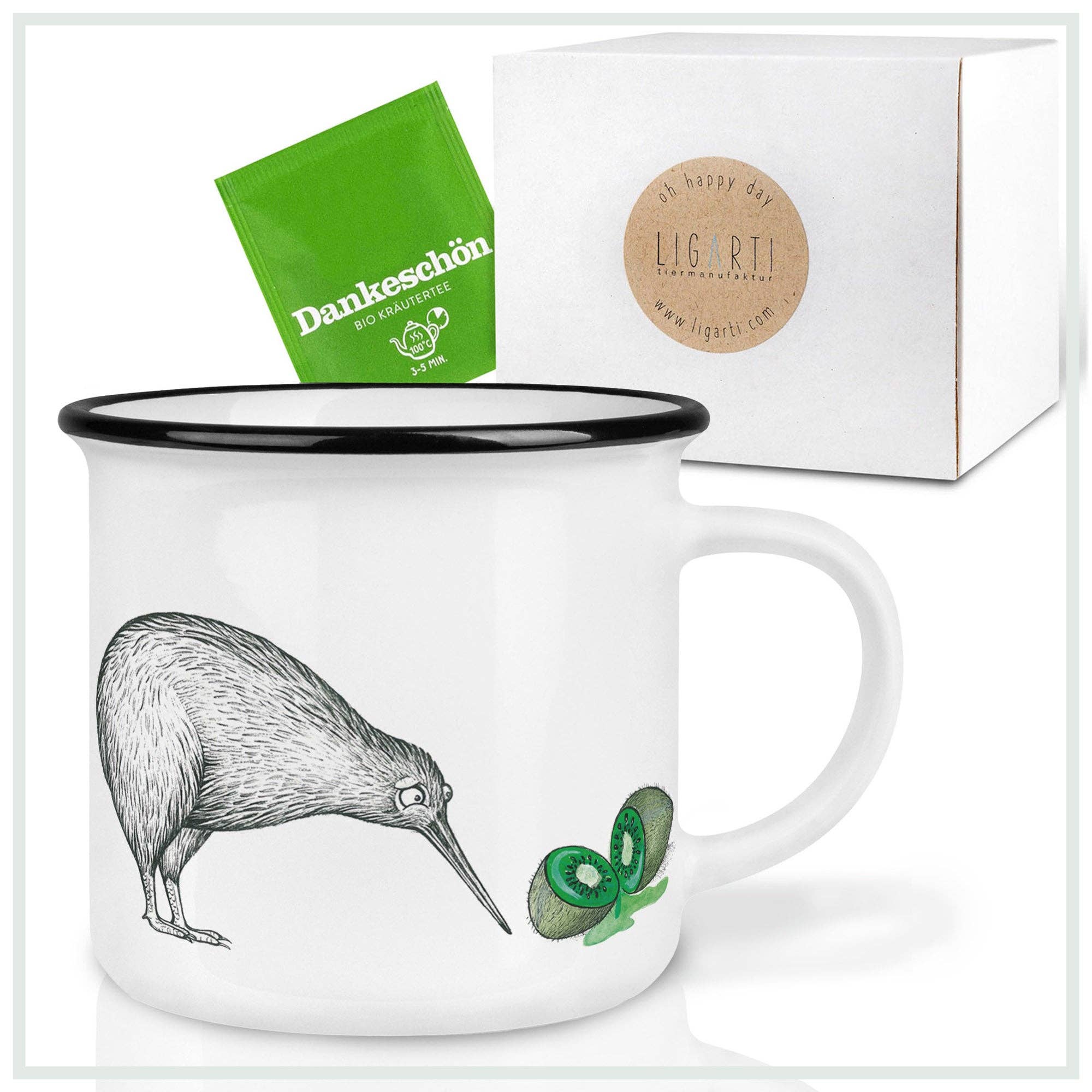 LIGARTI - Venta al por mayor Taza - Taza de cerámica — Dos kiwis2