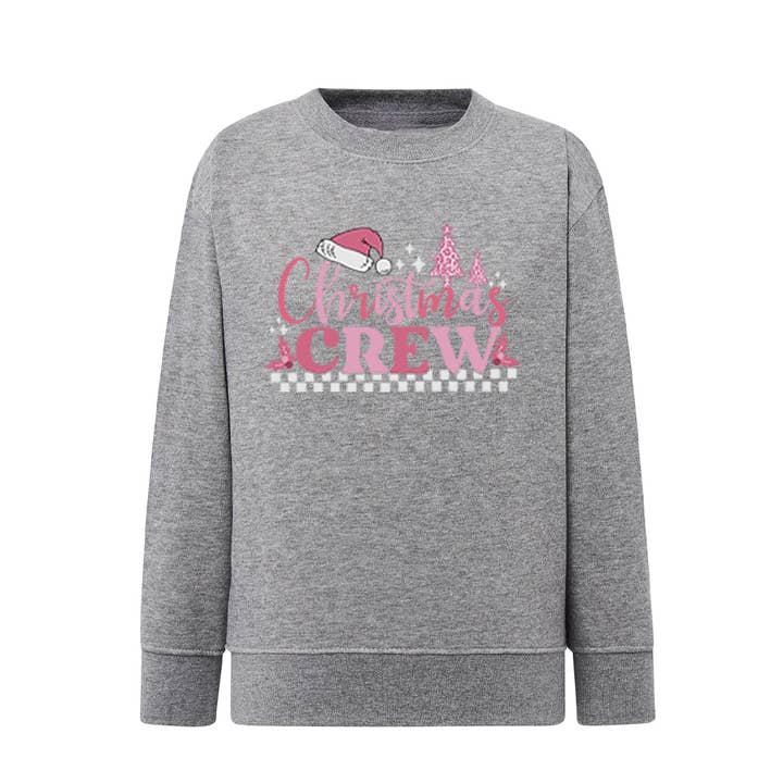 Cuello redondo navideño rosa para niños para venta al por mayor de Be In Faith