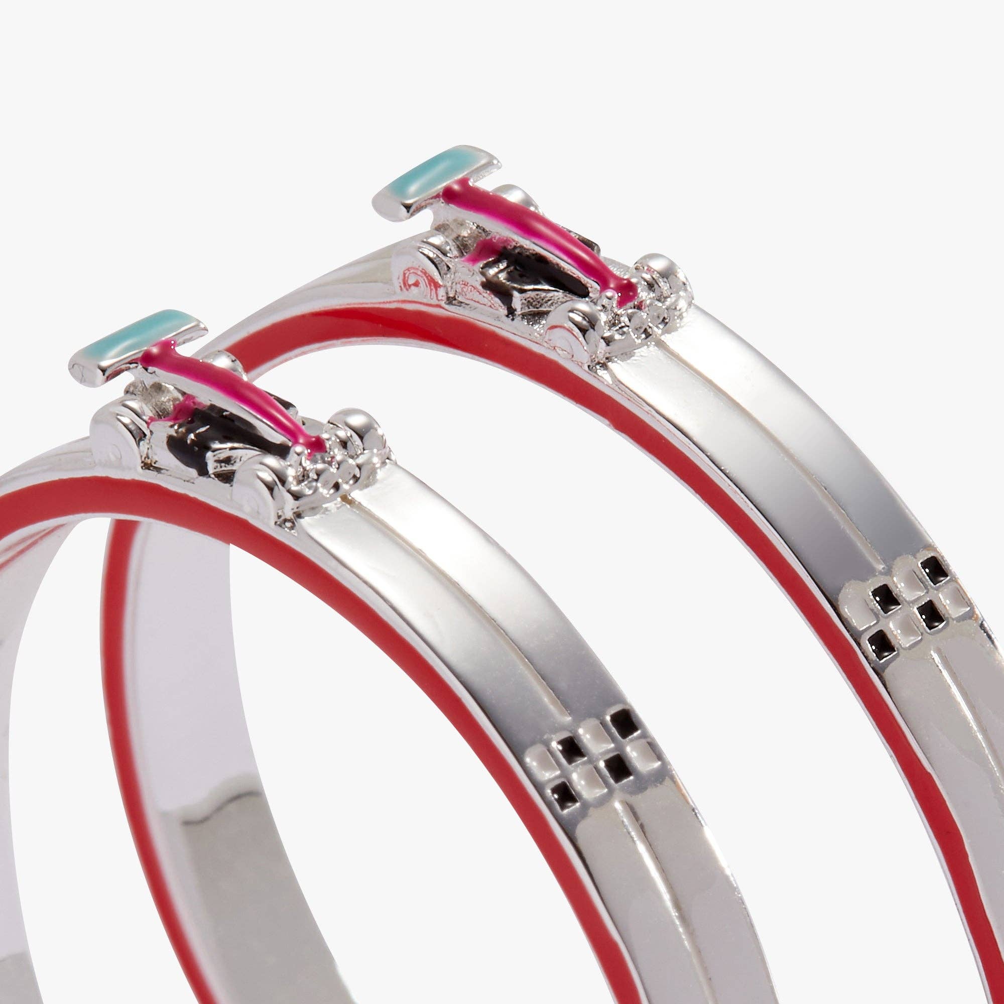 Alex and Ani - Wholesale Hoop Earrings - Hot Wheels™ Racecar Hoop Earrings2
