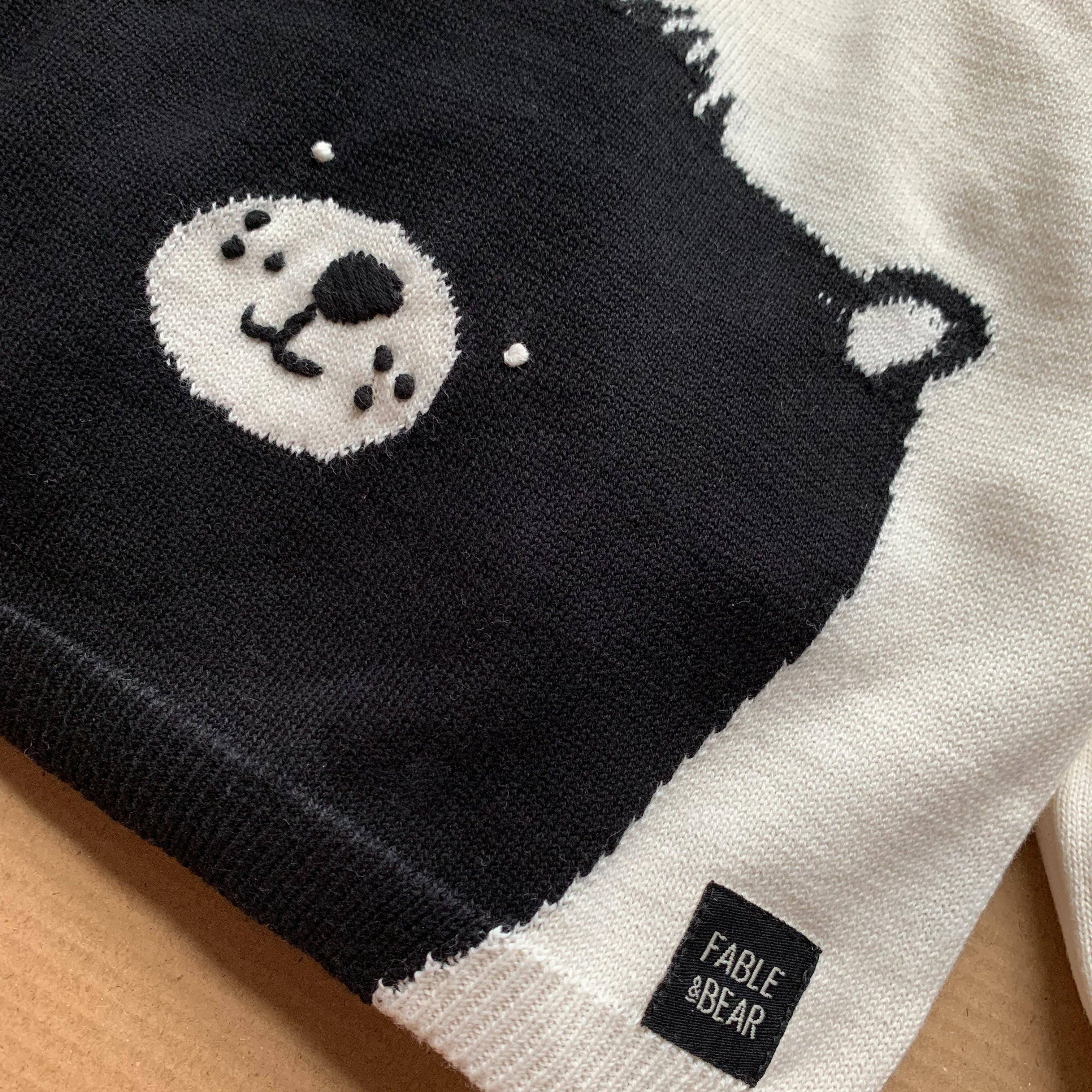 Fable & Bear - Vente Pull en maille – bébé - Pull Ours4