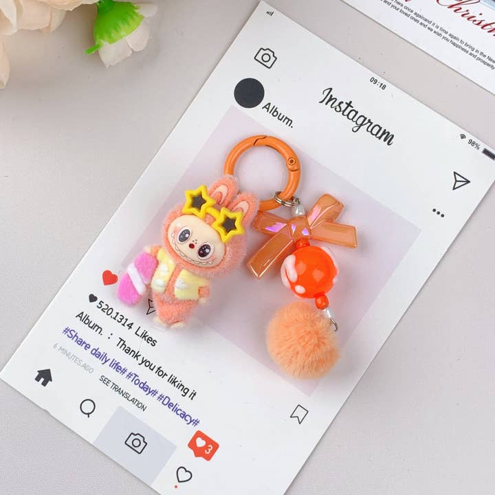 Lilyrosy(Duty free) - Wholesale Keychain - Women's - Hot-Selling Cute Keychain for Girls,Car Key Accessory3