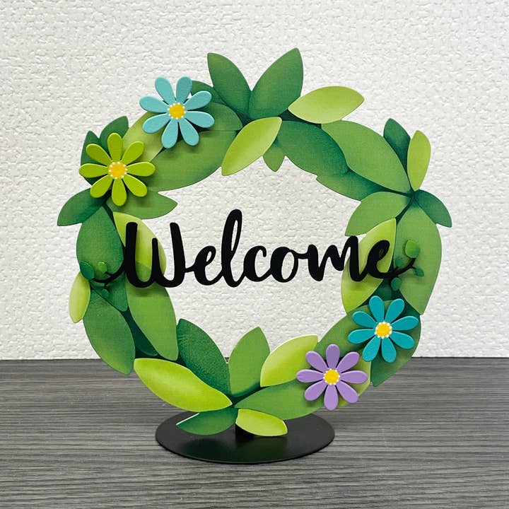 Roeda Studio - Wholesale Magnet - Daisy Magnets S/4, Cool Colors, Spring Decor