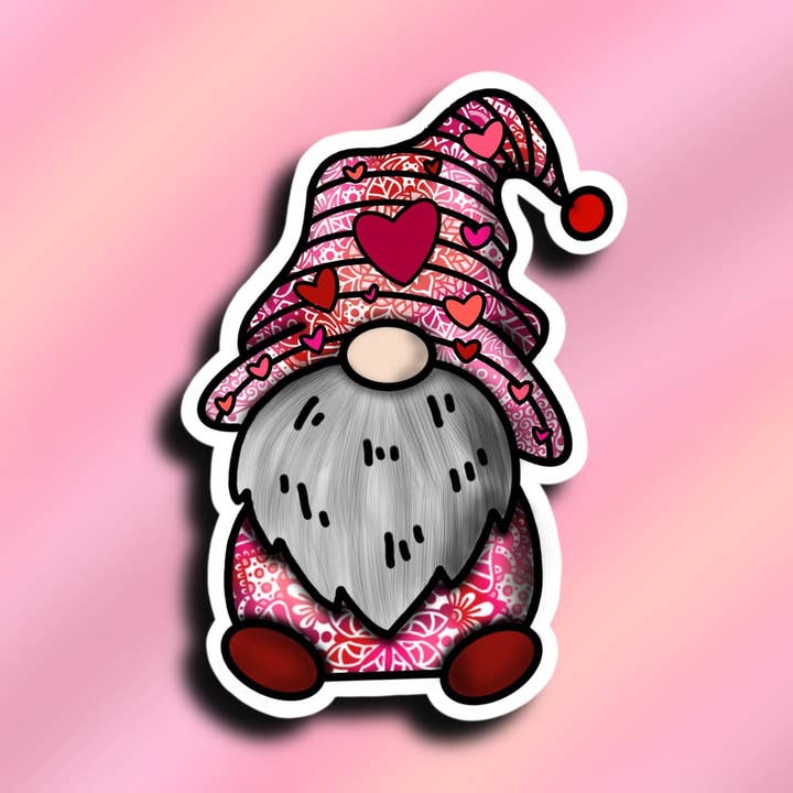 Gnome de la Saint-Valentin pour la vente par Always by Ashley Design