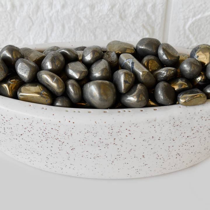 Soothing Crystals - Wholesale Spirituele steen/kristal - 100 g gepolijste pyrietstenen | genezende edelstenen3