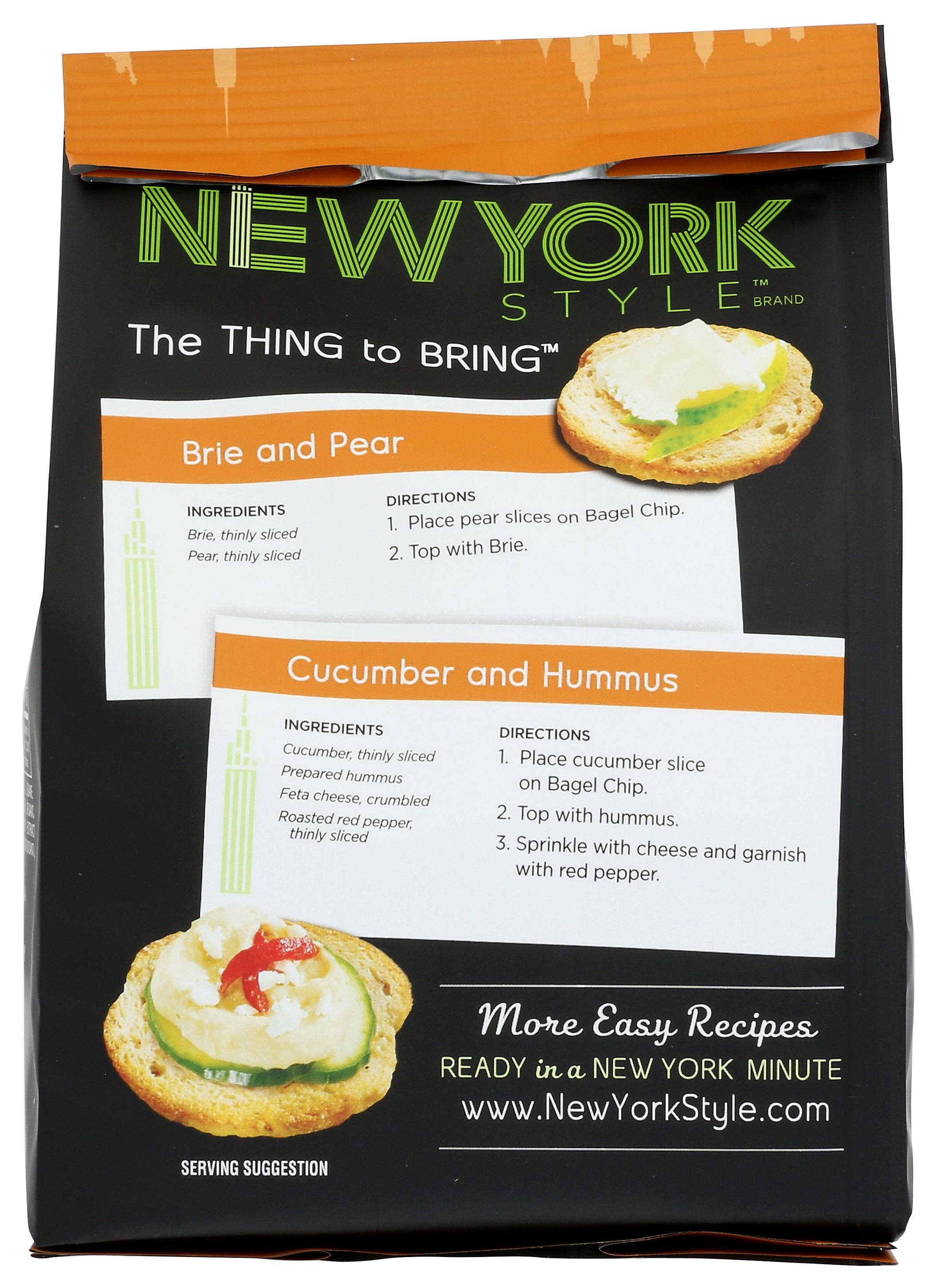 Everyday Supply Co - Wholesale Crackers - NEW YORK STYLE BAGEL CRISP SESAME - Case of 61