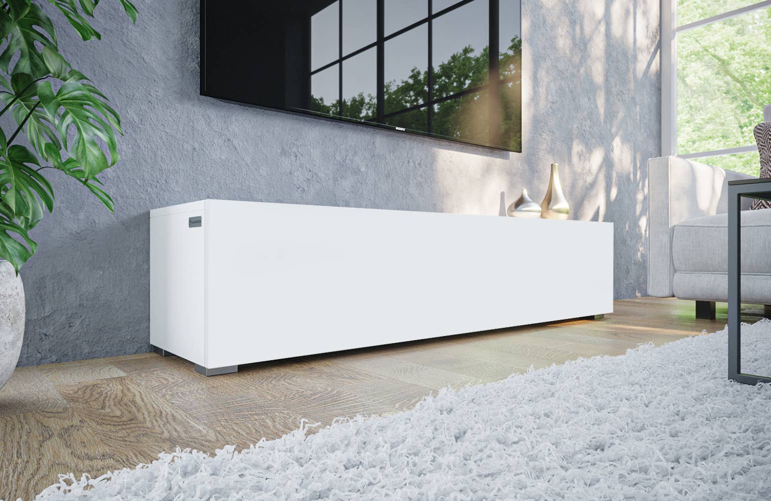 PLATAN ROOM - Wholesale Console Table - TV Cabinet TV Stand 140 cm Hanging or Standing14