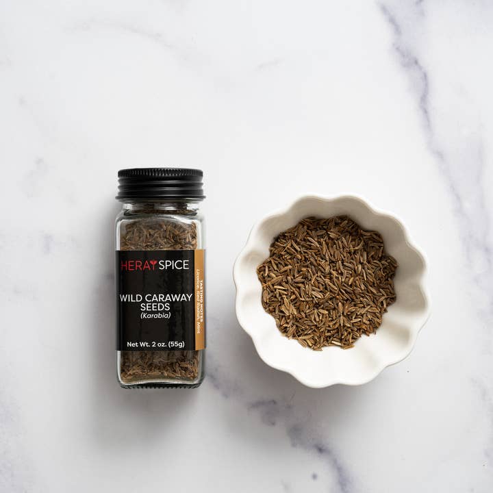 (New) Afghanistan Wild Caraway Seeds 50 Grams (1.8 Oz) for wholesale by Heray Spice