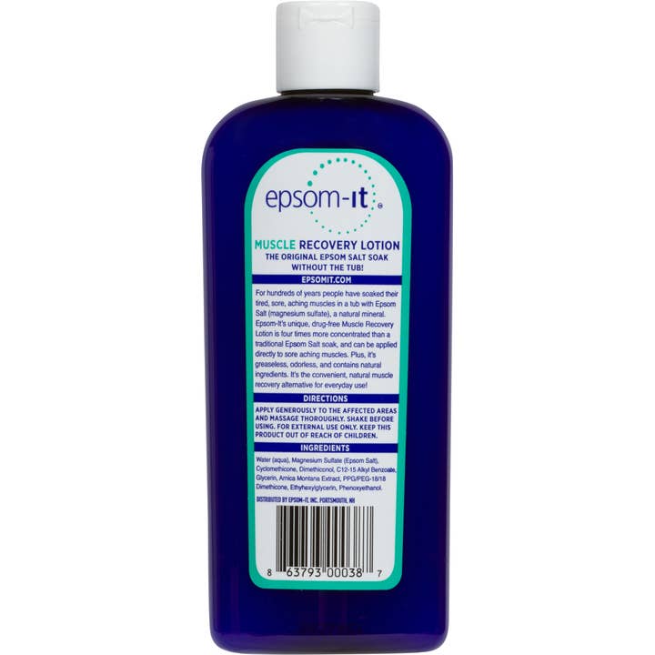 Epsom-It - Wholesale Pain Relief Spray/Cream - Muscle Recovery Lotion (8 oz. bottle)