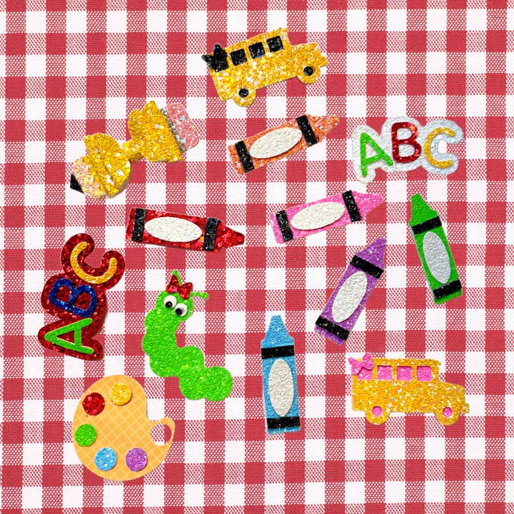 Sparkling New Baby, LLC. - Wholesale Hair bow – Kids - Book Worm Hair Bow1