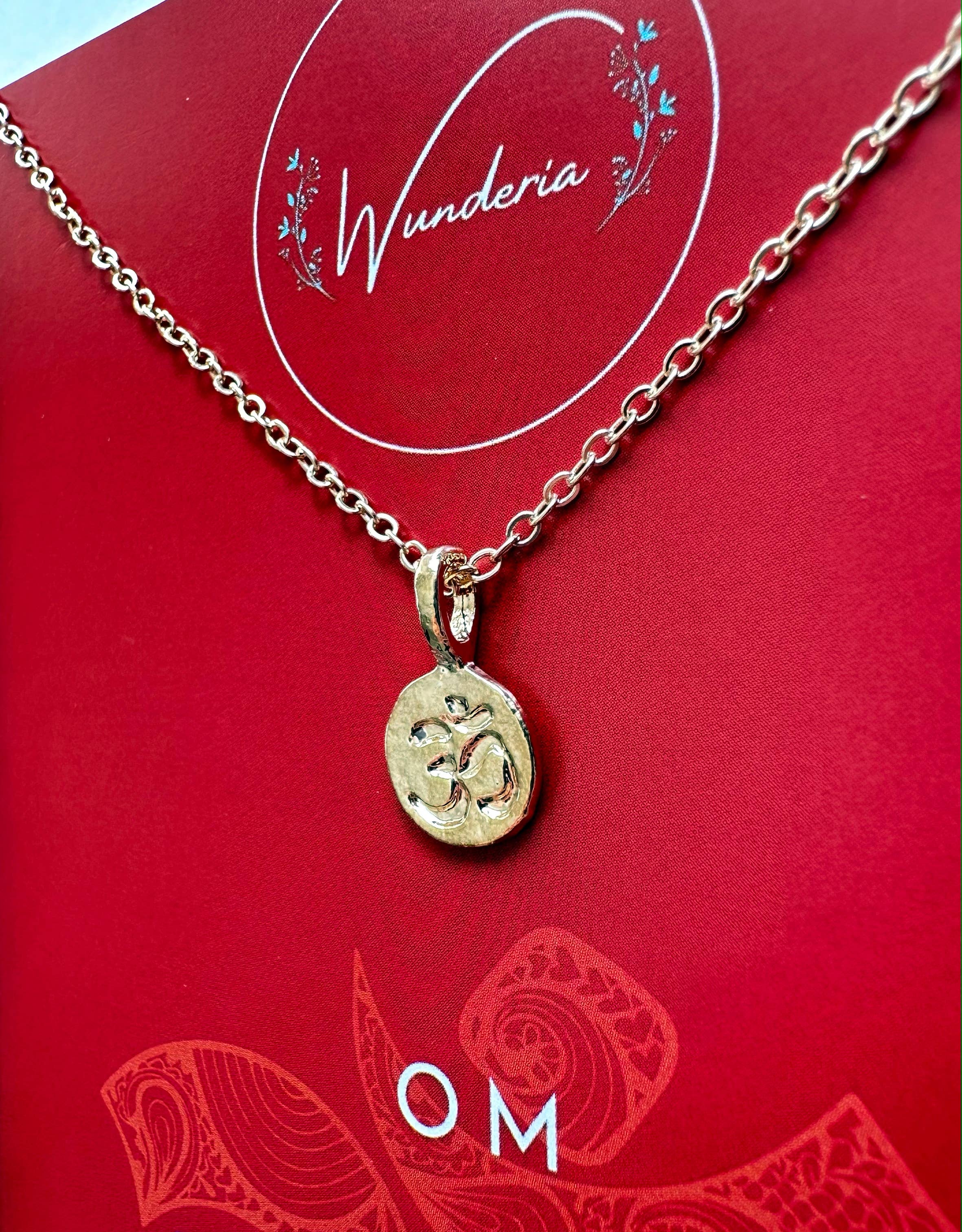 Wunderia - Wholesale Pendant/Charm Necklace - Om Mantra Yoga Fashion Jewelry Necklace2