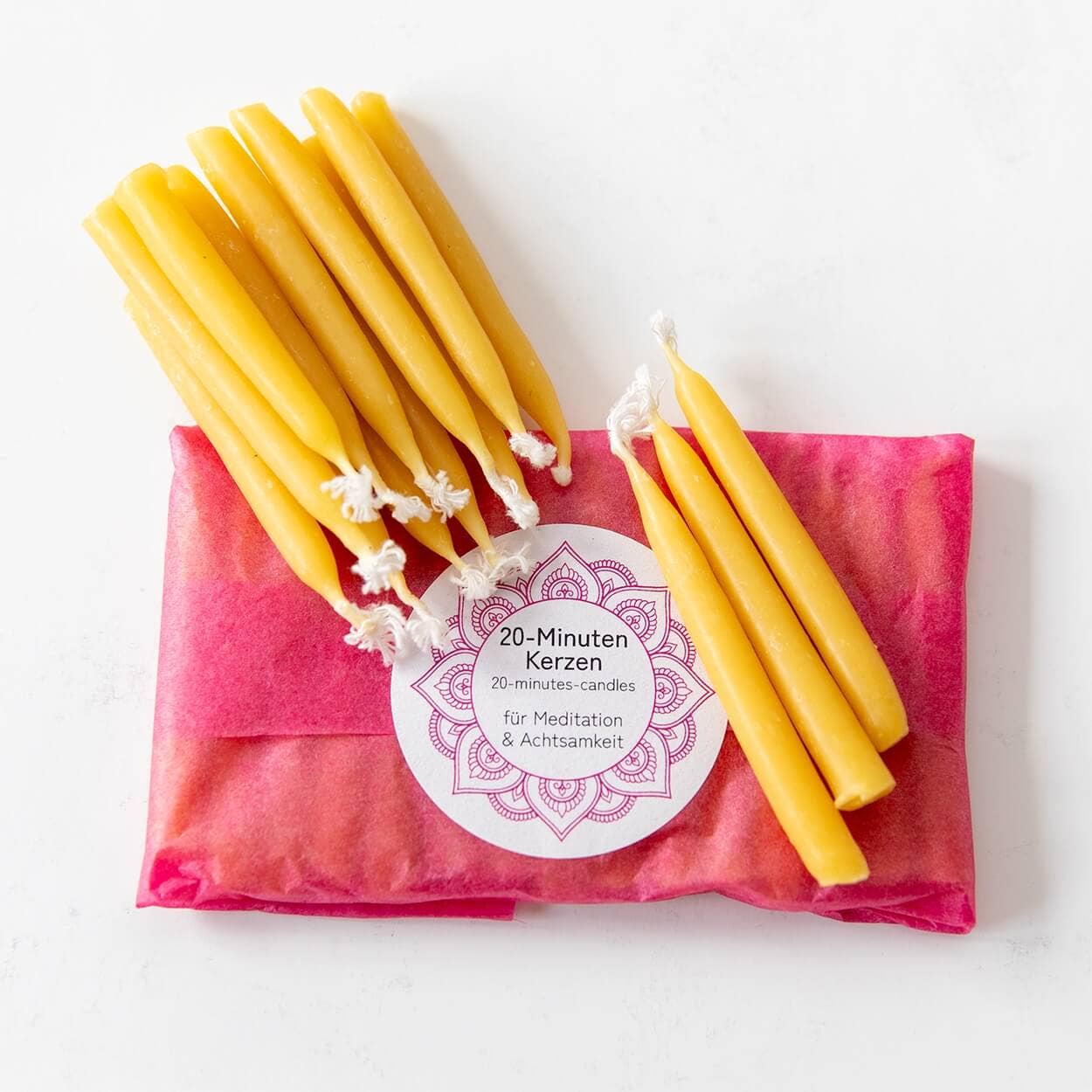 Divasya - Wholesale Tapered Candle/Candlestick - 20-minute candle refill pack (15 pcs)2