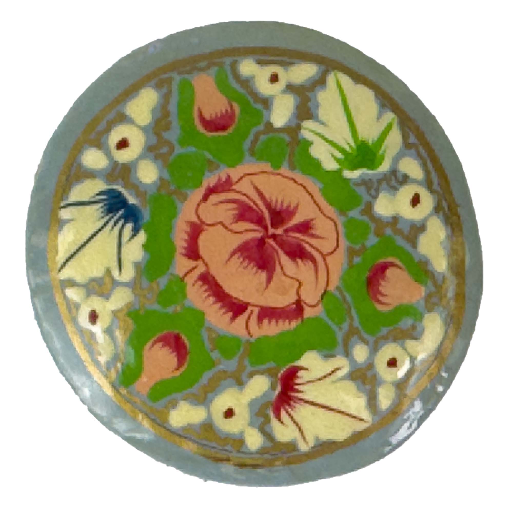 Global Crafts – Caixa decorativa por atacado – Caixa Caxemira Pintada à Mão, Rosa4