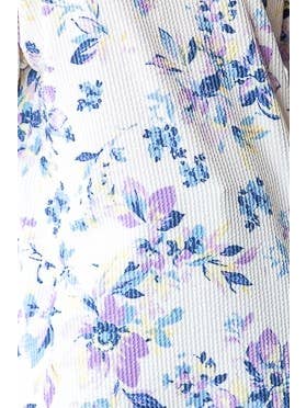 HEIMISH - Wholesale Tunic - Women's - ET7500-12 FLORAL URBAN RIBB TOP